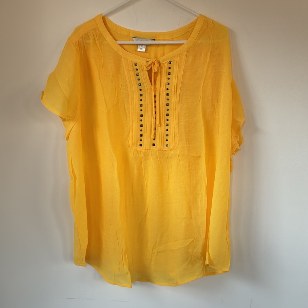 Yellow Women's Top size 2x